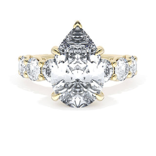 Pear Solitaire Engagement Ring