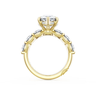 Pear Solitaire Engagement Ring