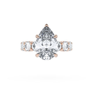 Pear Solitaire Engagement Ring