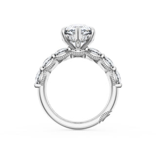 Pear Solitaire Engagement Ring
