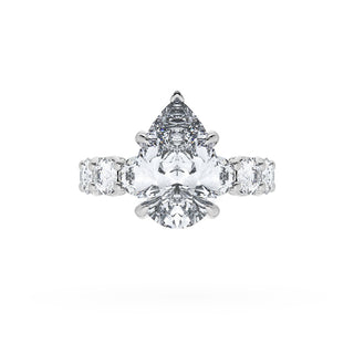 Pear Solitaire Engagement Ring
