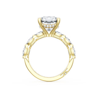Cushion Solitaire Engagement Ring