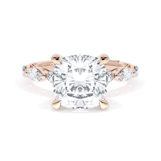 Cushion Solitaire Engagement Ring