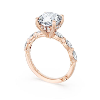 Cushion Solitaire Engagement Ring
