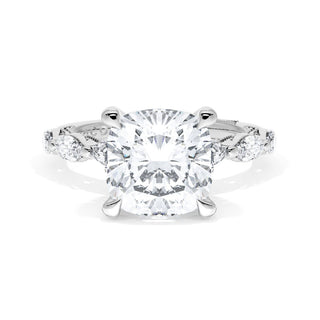 Cushion Solitaire Engagement Ring
