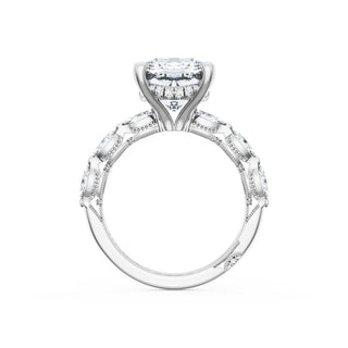 Cushion Solitaire Engagement Ring