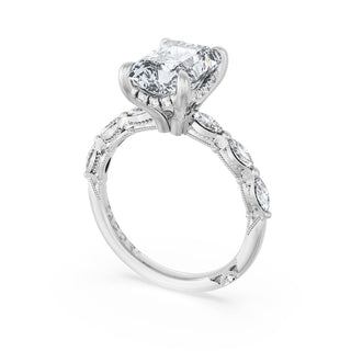 Radiant Solitaire Engagement Ring