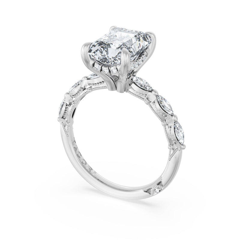 Radiant Solitaire Engagement Ring