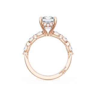 Emerald Solitaire Engagement Ring
