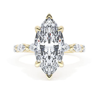 Marquise Solitaire Engagement Ring