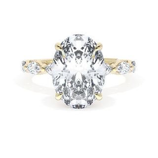 Oval Solitaire Engagement Ring