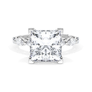 Princess Solitaire Engagement Ring