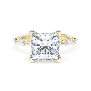 Princess Solitaire Engagement Ring