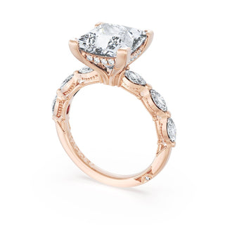 Princess Solitaire Engagement Ring