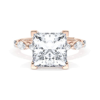 Princess Solitaire Engagement Ring