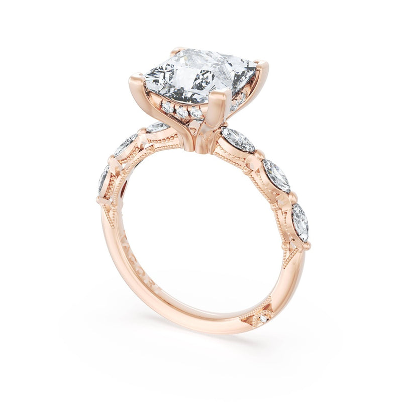 Princess Solitaire Engagement Ring