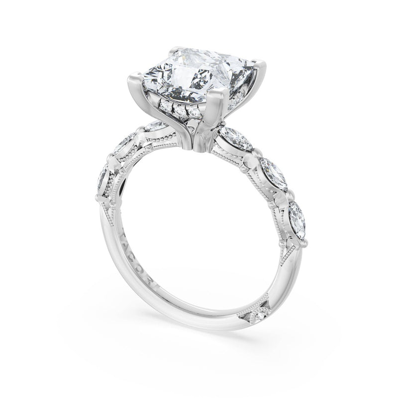 Princess Solitaire Engagement Ring