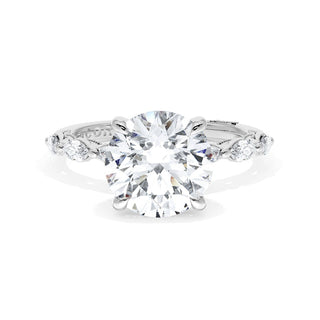 Round Solitaire Engagement Ring