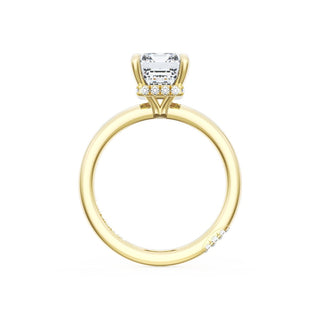 Emerald Solitaire Engagement Ring