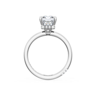 Emerald Solitaire Engagement Ring