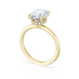 Oval Solitaire Engagement Ring