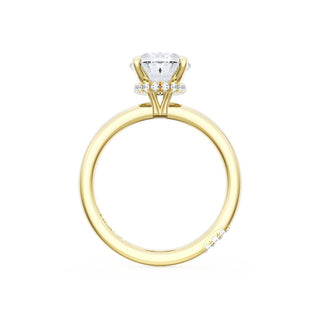 Oval Solitaire Engagement Ring