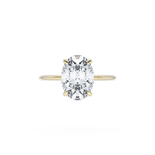 Oval Solitaire Engagement Ring