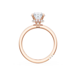 Oval Solitaire Engagement Ring