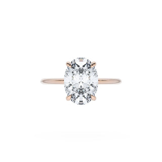 Oval Solitaire Engagement Ring
