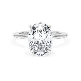 Oval Solitaire Engagement Ring