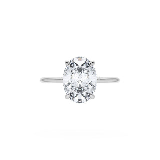 Oval Solitaire Engagement Ring
