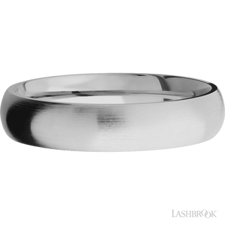 5 mm wide Domed Titanium band.