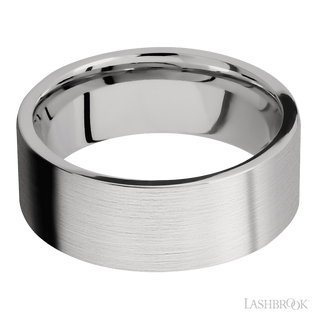 8 mm wide Flat Cobalt Chrome band.