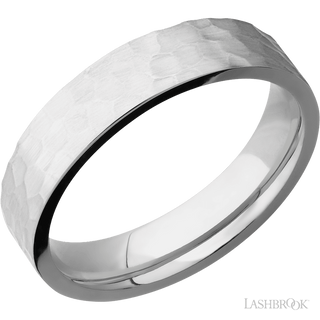 5 mm wide Flat Cobalt Chrome band.