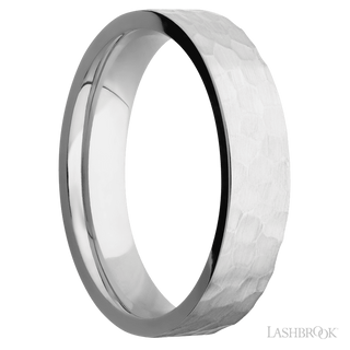 5 mm wide Flat Cobalt Chrome band.