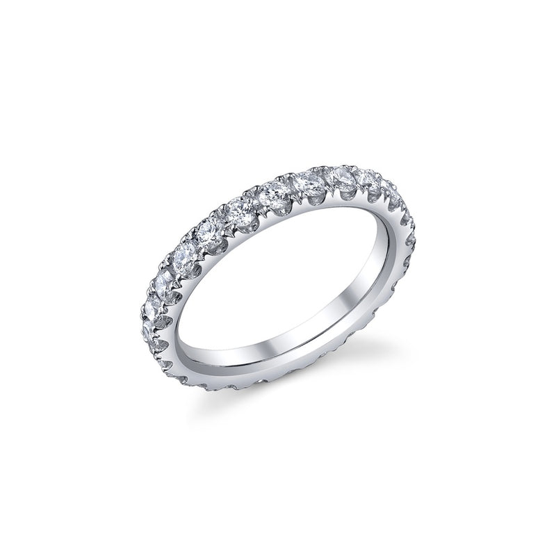 Classique Creations Round Diamond Split Prong Eternity Band RA616B100