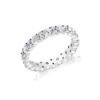 Classique Creations Diamond Cluster Eternity Band Z1613B