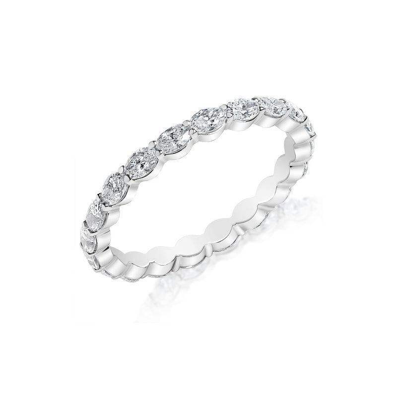Classique Creations East-West Oval Classic Eternity Ring Z1777B-ET