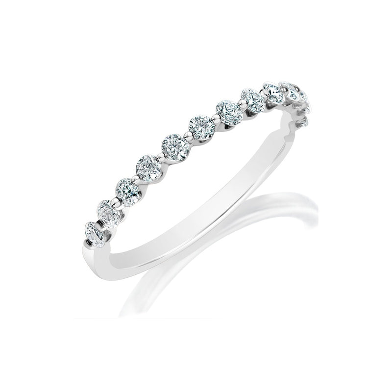 Classique Creations Classic Halfway Diamond Wedding Band Z1801B1.9