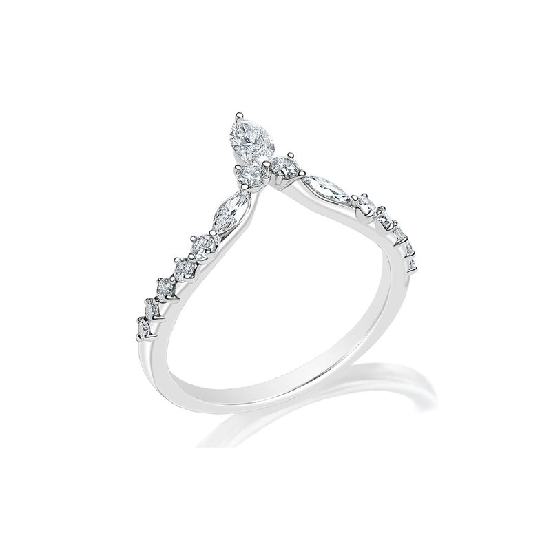 Classique Creations Marquise Tip Pointed Band Z1927B