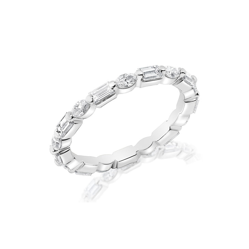 Classique Creations Marquise and Baguette Eternity Ring Z2338B