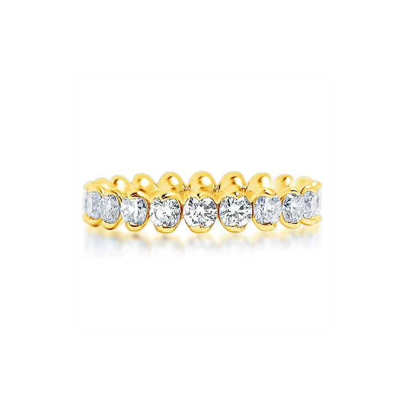 Classique Creations Clawed Prong Eternity Band Z2556B