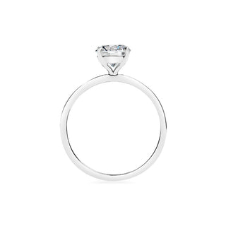 Classique Creations Round Solitaire Thin Band Engagement Ring Z1674R