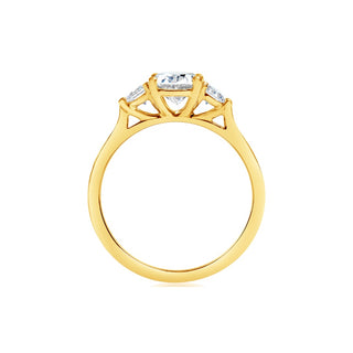 Classique Creations Oval Three Stone Engagement Ring Z2076V