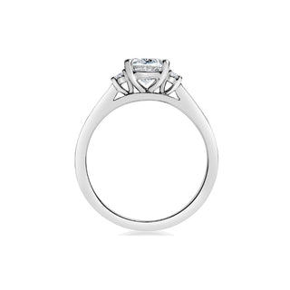 Classique Creations Oval Three Stone Engagement Ring Z1869V