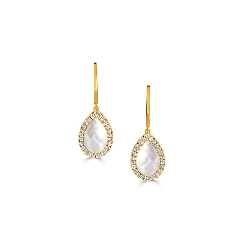 Doves by Doron Paloma White Orchid Earrings E7106WMP