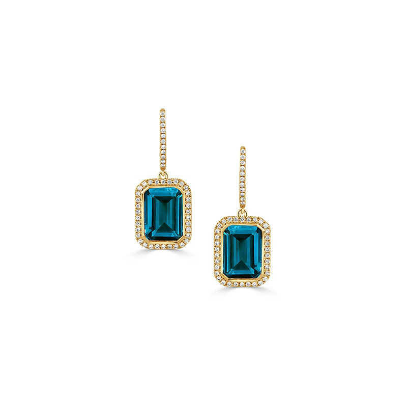 Doves by Doron Paloma London Blue Earrings E8266LBT-Y
