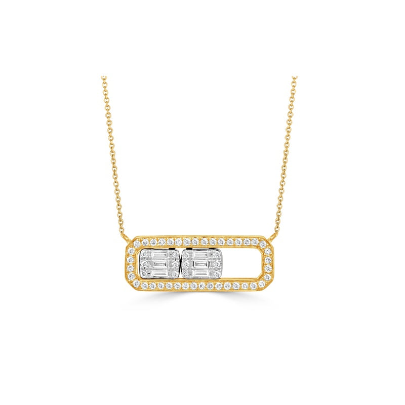 Doves by Doron Paloma Mondrian Necklace N9526TT