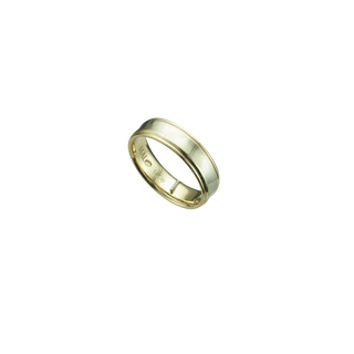 GENTS 14KTT 7MM W/B