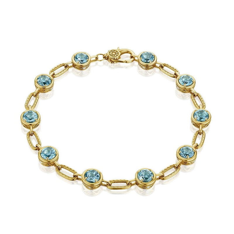 Sky Blue Topaz Bracelet